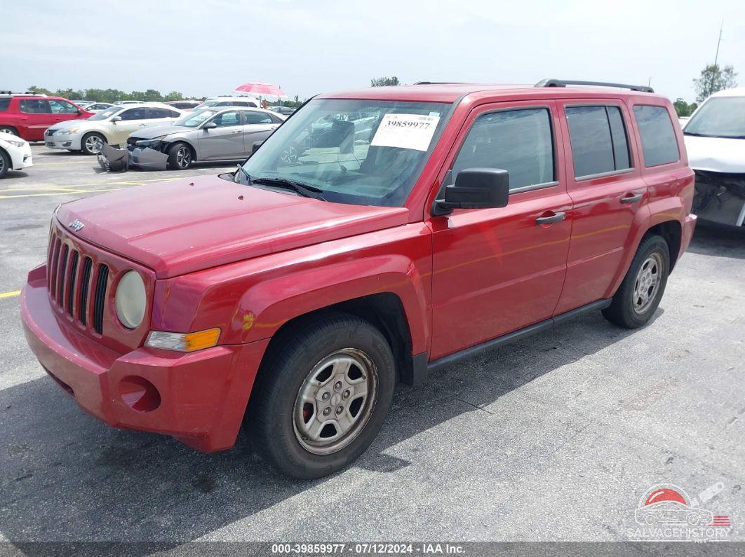 1J8FT28W68D520836 2008 JEEP PATRIOT photo no. 2