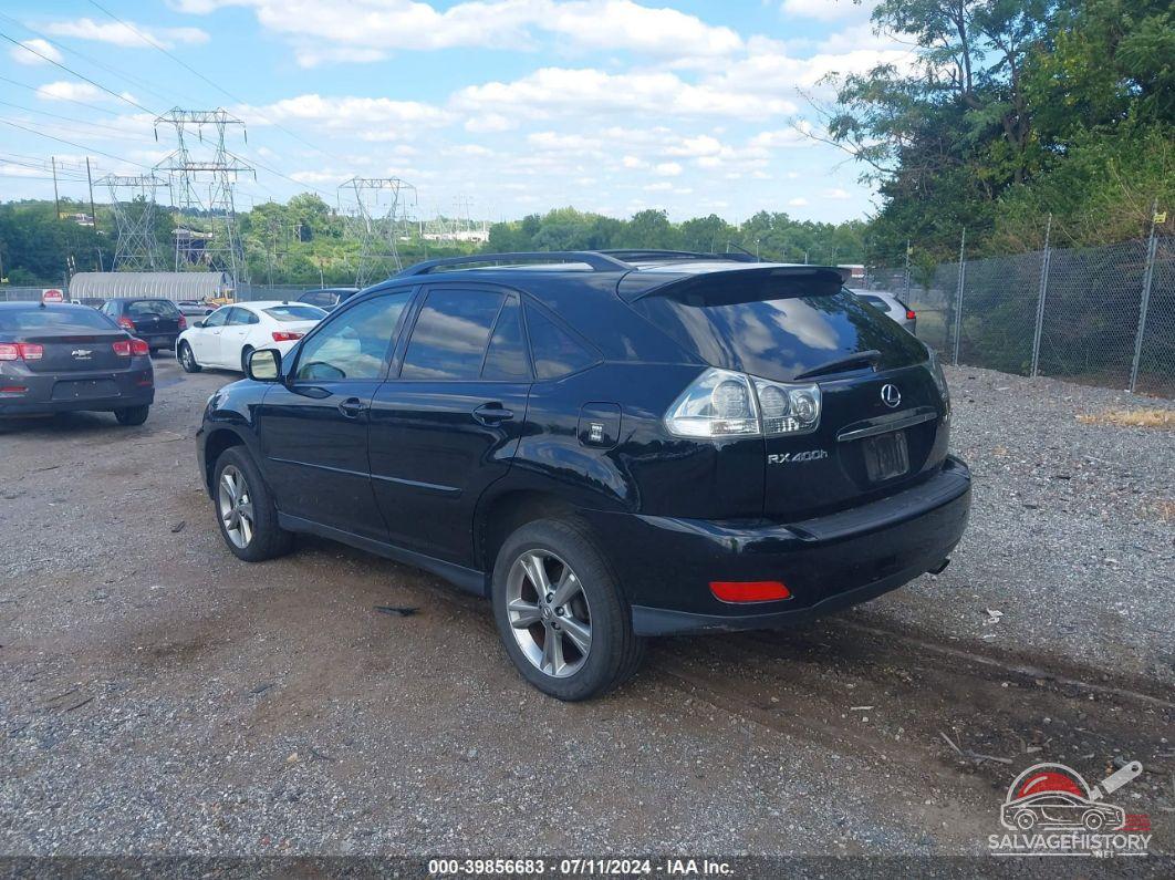 JTJHW31U760035192 2006 LEXUS RX 400H photo no. 3