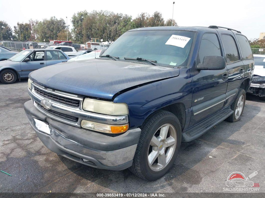1GNEC13T43R221763 2003 CHEVROLET TAHOE photo no. 2