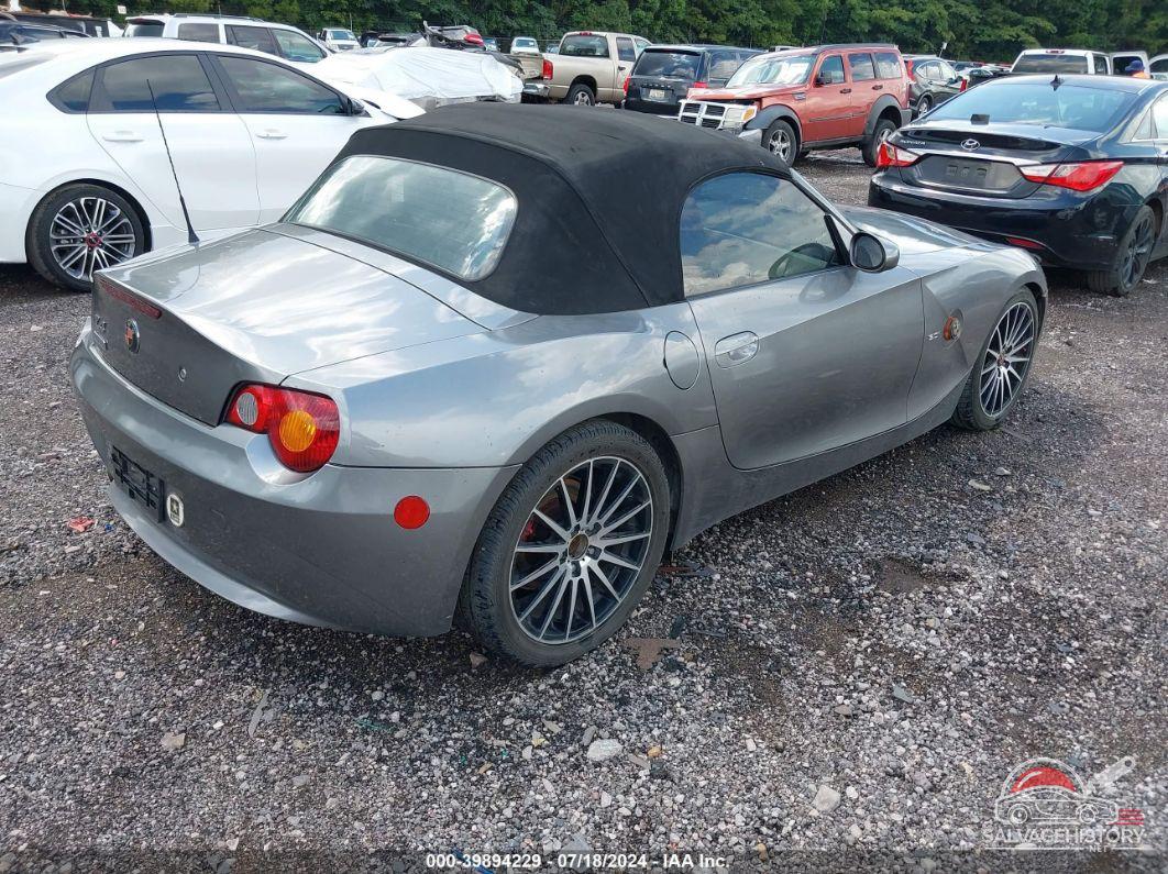 4USBT53584LT25823 2004 BMW Z4 photo no. 4