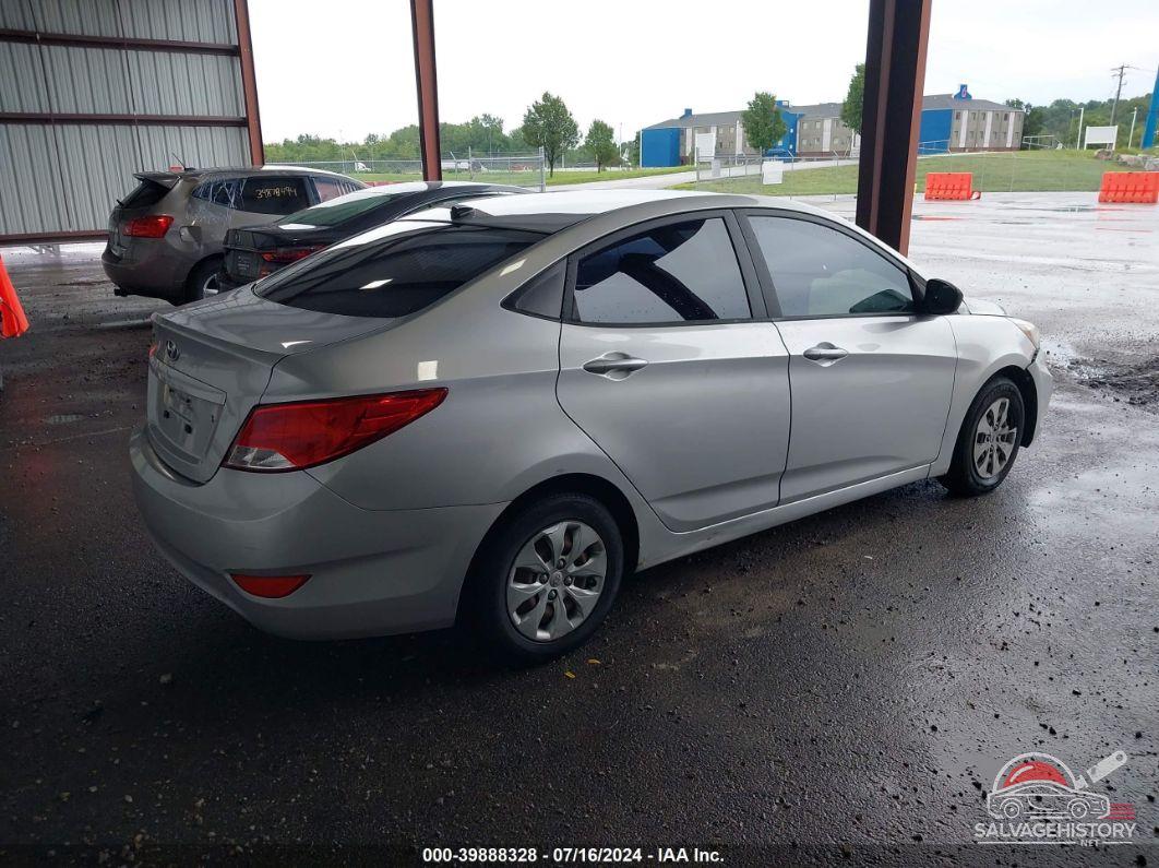 KMHCT4AE6GU951226 2016 HYUNDAI ACCENT photo no. 4