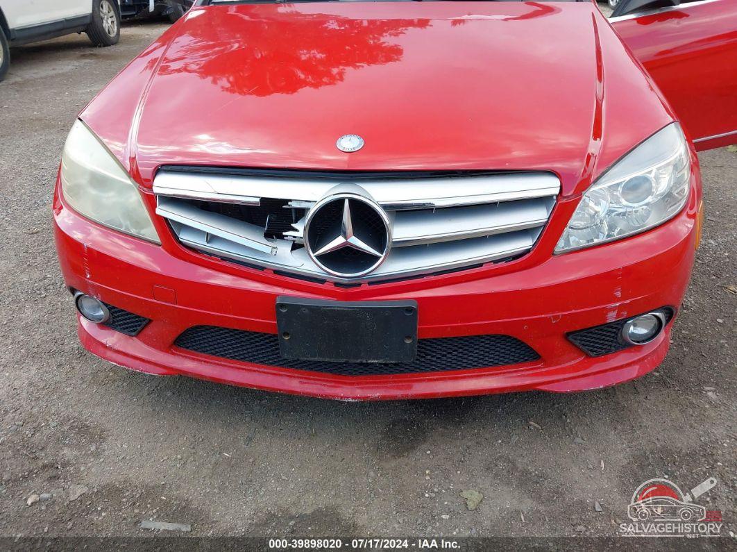 WDDGF56X28R019306 2008 MERCEDES-BENZ C 350 photo no. 6