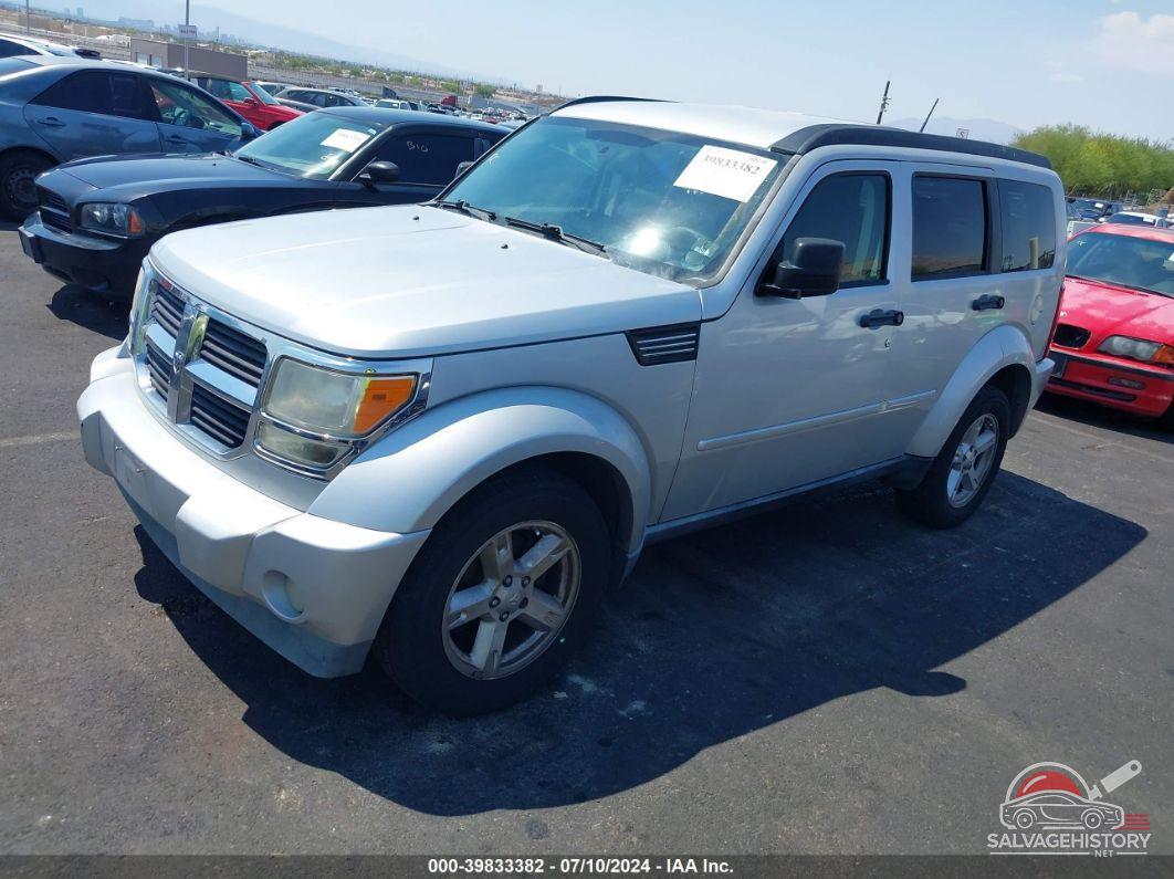1D8GU28K99W533545 2009 DODGE NITRO photo no. 2