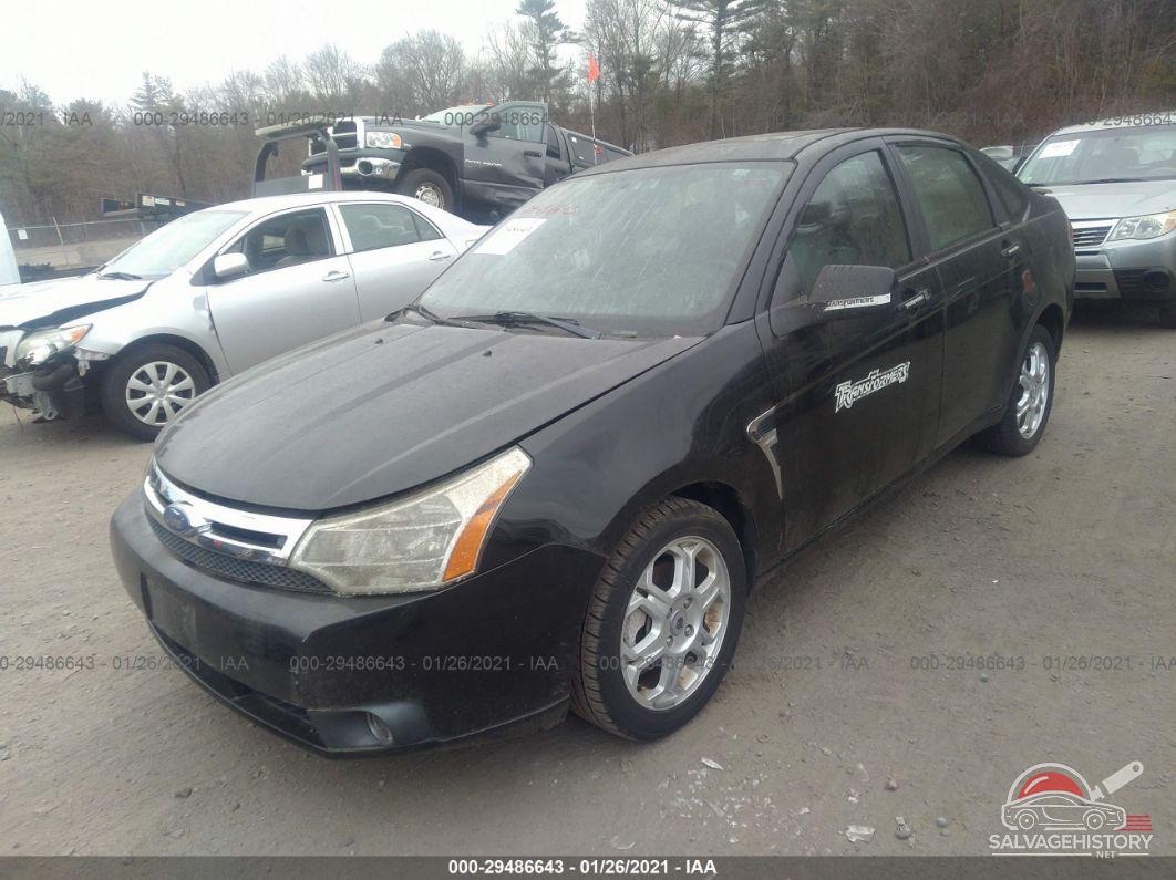 1FAHP35N28W257017 2008 FORD FOCUS photo no. 2