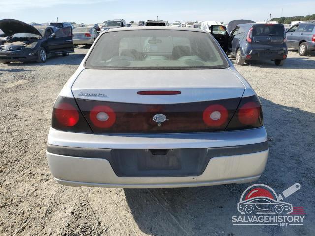 2G1WF52E149312010 2004 CHEVROLET IMPALA photo no. 6