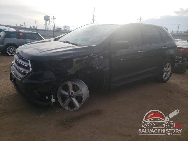 2FMPK4G98HBC41606 2017 FORD EDGE photo no. 4