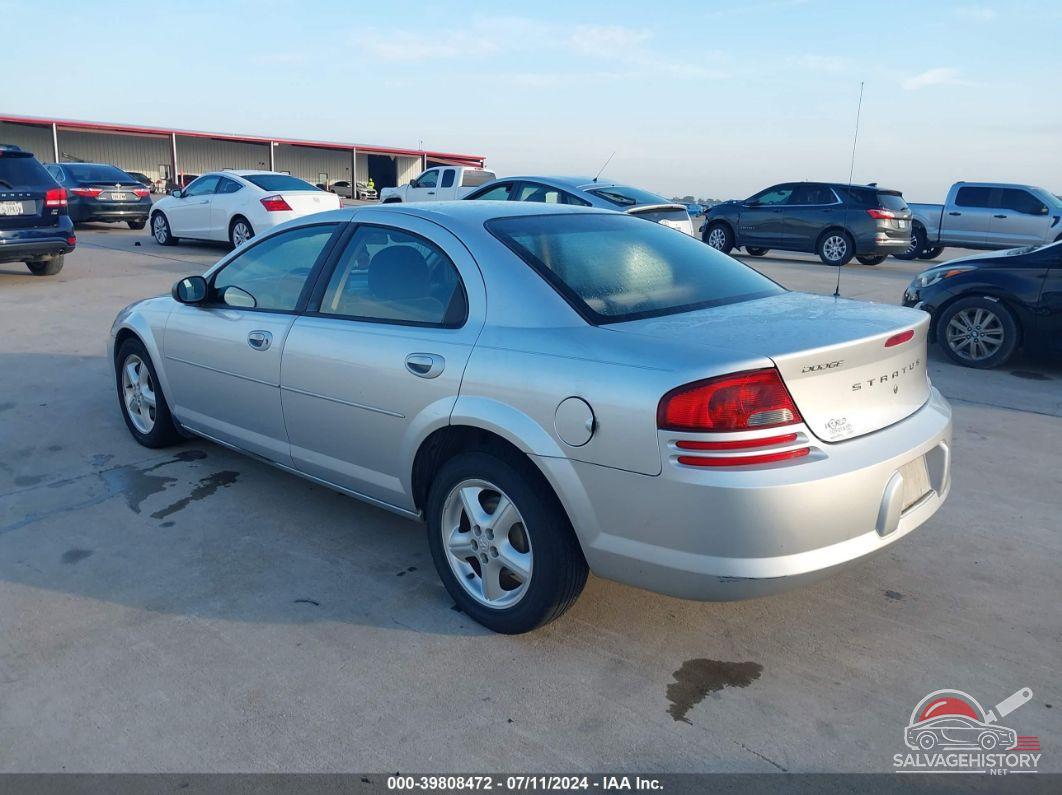 1B3EL46X76N105110 2006 DODGE STRATUS photo no. 3