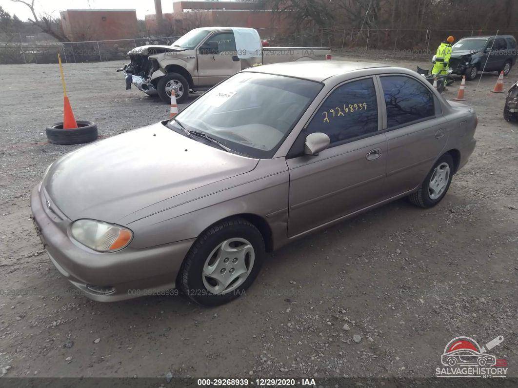 KNAFB121X15032519 2001 KIA SEPHIA photo no. 2