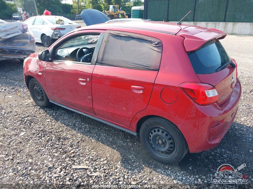 ML32A3HJ8HH006746 2017 MITSUBISHI MIRAGE photo no. 3