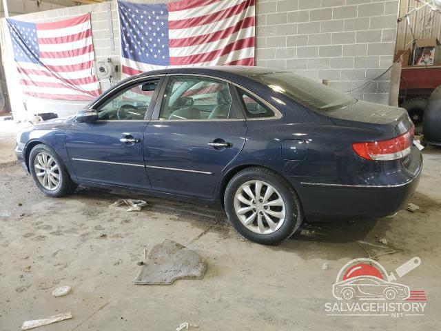 KMHFC46F67A149050 2007 HYUNDAI AZERA photo no. 2