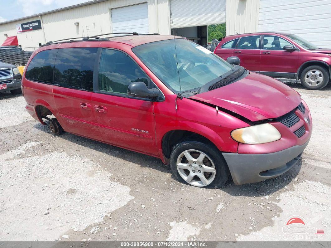 2B4GP74L81R338449 2001 DODGE GRAND CARAVAN photo no. 2