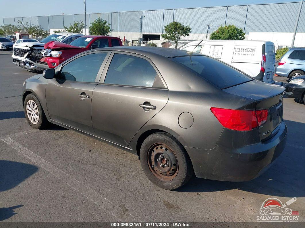 KNAFU4A2XB5450179 2011 KIA FORTE photo no. 3
