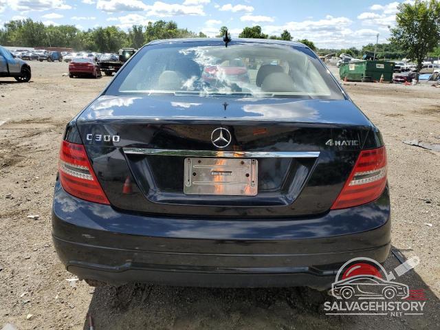 WDDGF8BB3CR195737 2012 MERCEDES-BENZ C-CLASS photo no. 6