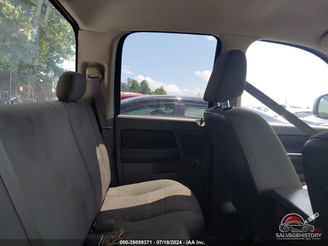 1D7HA18N26S642633 2006 DODGE RAM 1500 photo no. 8