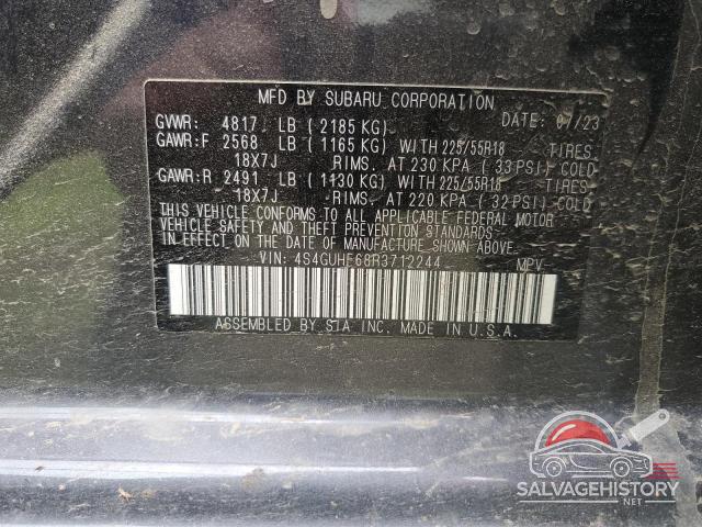 4S4GUHF68R3712244 2024 SUBARU CROSSTREK photo no. 13