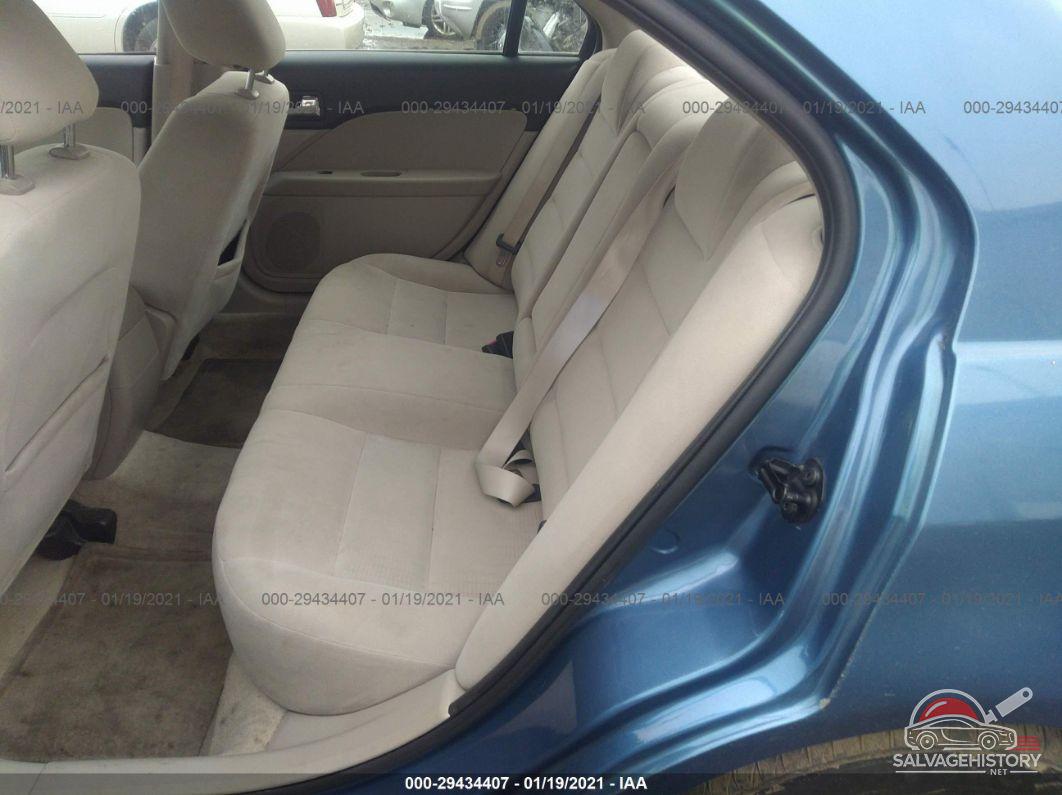 3FAHP07Z79R192989 2009 FORD FUSION photo no. 8