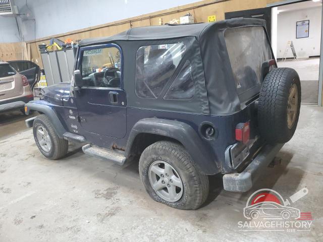 1J4FA49S34P724257 2004 JEEP WRANGLER photo no. 2