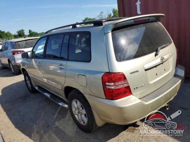 JTEHF21A030148735 2003 TOYOTA HIGHLANDER photo no. 2
