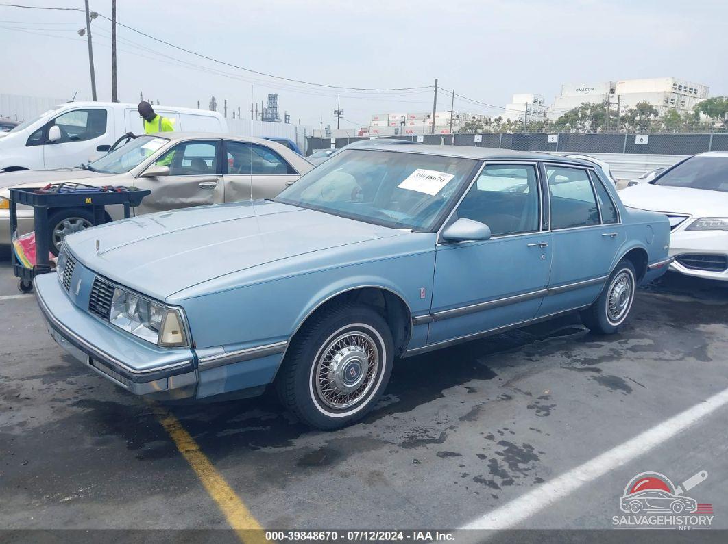 1G3HY6935G1819991 1986 OLDSMOBILE EIGHTY EIGHT photo no. 2