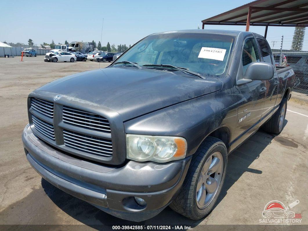 1D7HA18N12J215153 2002 DODGE RAM 1500 photo no. 2