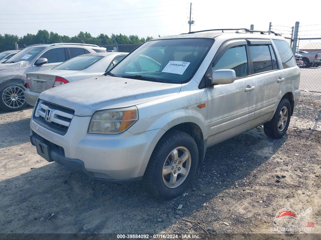 5FNYF28218B017857 2008 HONDA PILOT photo no. 2