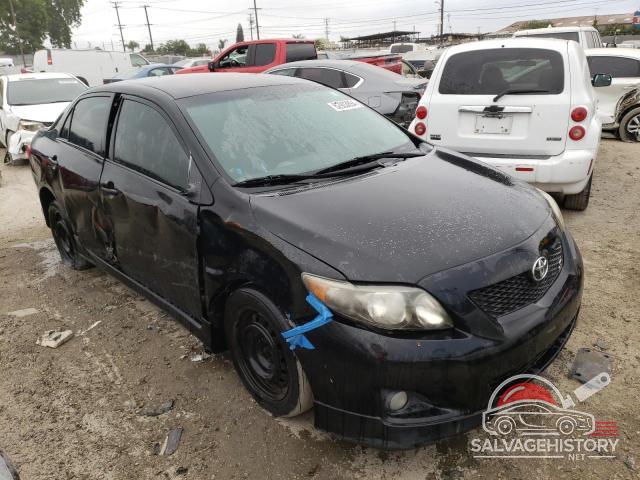 1NXBU40E09Z104036 2009 TOYOTA COROLLA BA photo no. 4