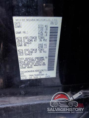 5N1AA0ND8EN601921 2014 NISSAN ARMADA photo no. 12