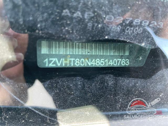 1ZVHT80N485140763 2008 FORD ALL Models photo no. 10