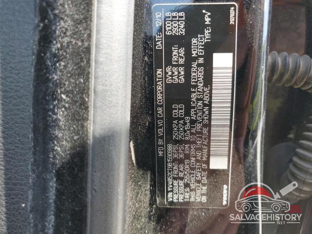 YV4852CT9B1590988 2011 VOLVO XC90 photo no. 13