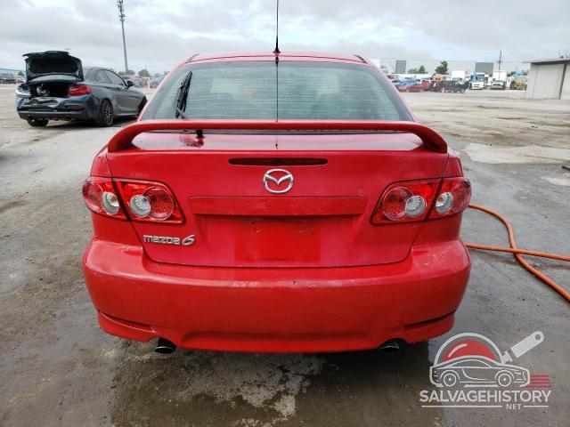 1YVHP84C455M60252 2005 MAZDA 6 photo no. 6