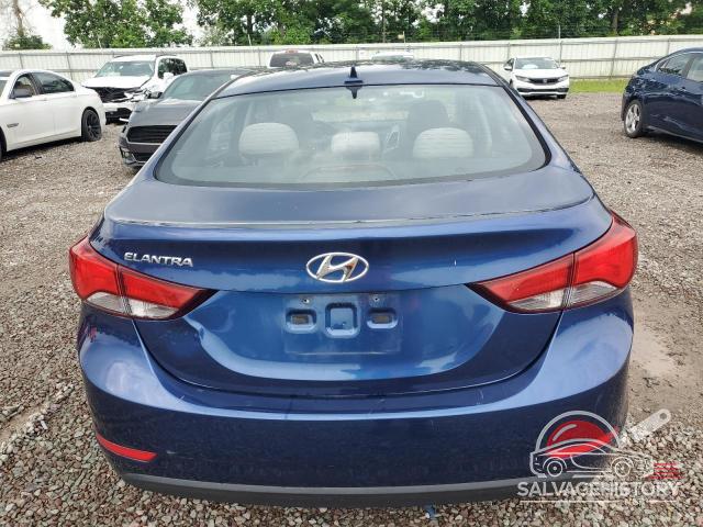 5NPDH4AE1GH719265 2016 HYUNDAI ELANTRA photo no. 6
