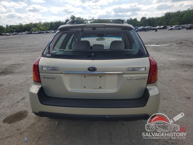 4S4BP61C967326827 2006 SUBARU LEGACY photo no. 6