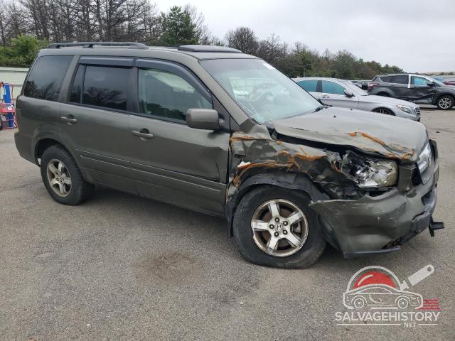 5FNYF185X6B027224 2006 HONDA PILOT photo no. 4