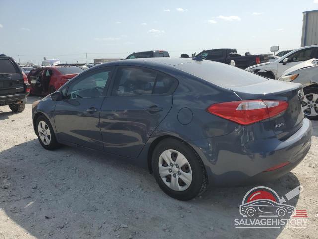 KNAFX4A60G5553922 2016 KIA FORTE photo no. 2