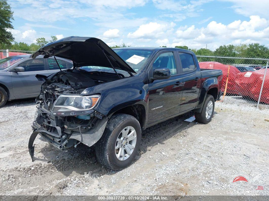 1GCGSCEN1N1248628 2022 CHEVROLET COLORADO photo no. 2