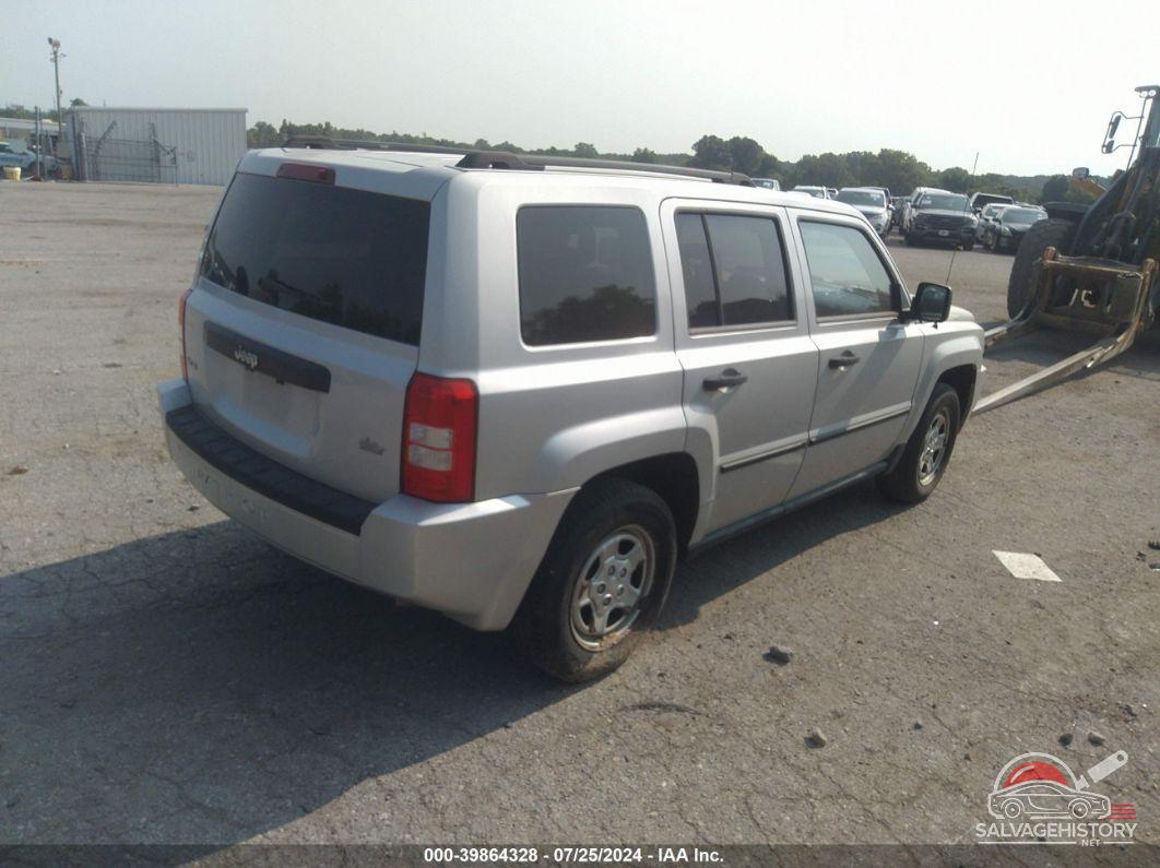 1J4FF28B19D205725 2009 JEEP PATRIOT photo no. 4