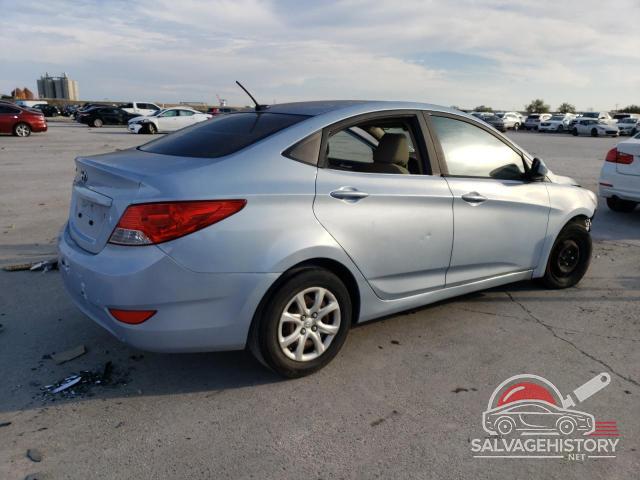KMHCT4AE1DU555636 2013 HYUNDAI ACCENT photo no. 3