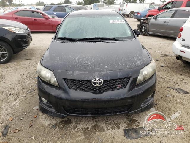 1NXBU40E09Z104036 2009 TOYOTA COROLLA BA photo no. 5