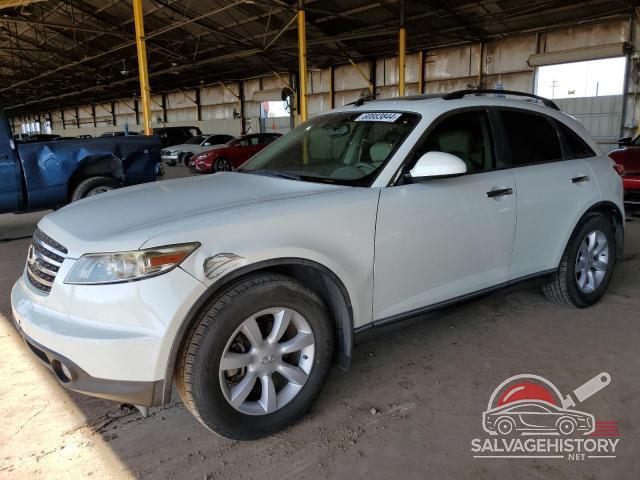 JNRAS08U05X109630 2005 INFINITI FX35 photo no. 9