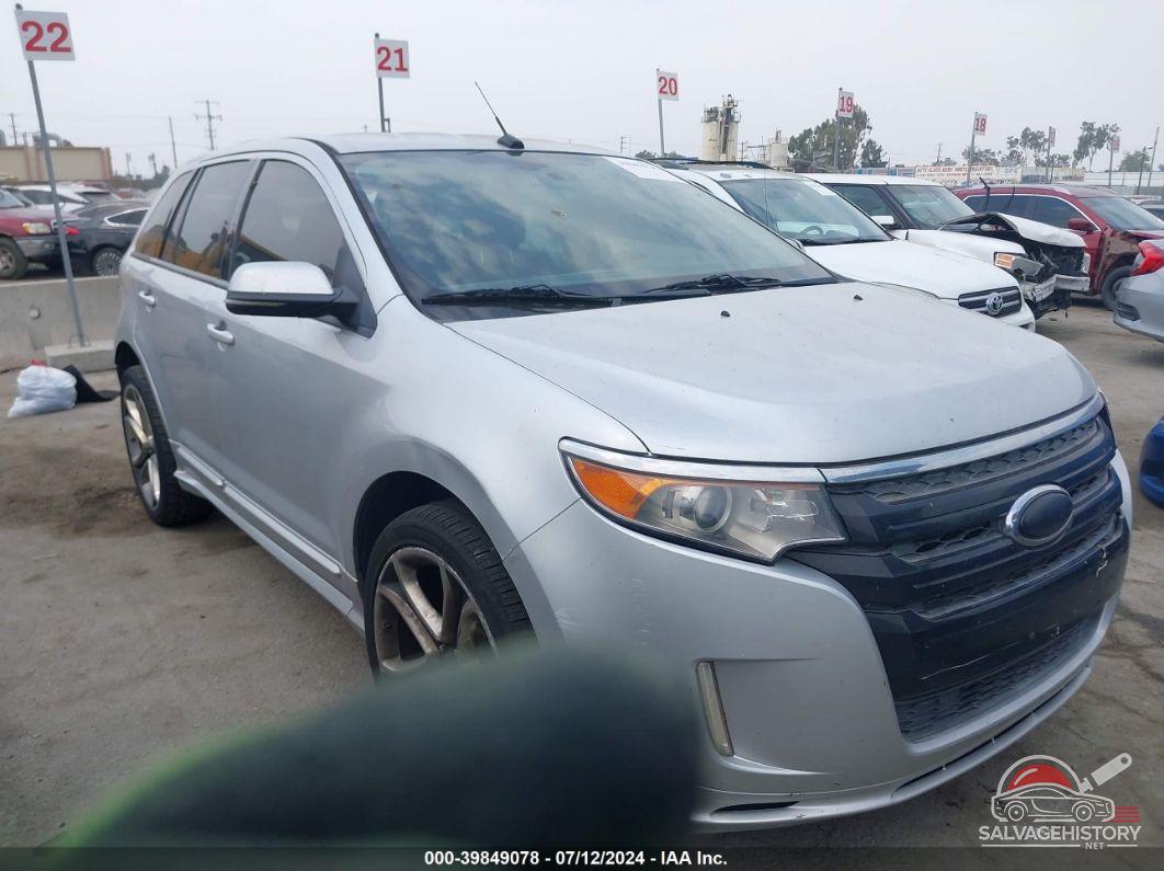2FMDK3AK0DBC30196 2013 FORD EDGE photo no. 11