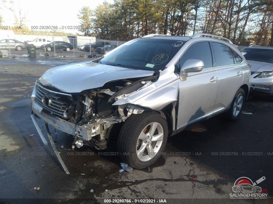 2T2BK1BA0DC191943 2013 LEXUS RX 350 photo no. 2