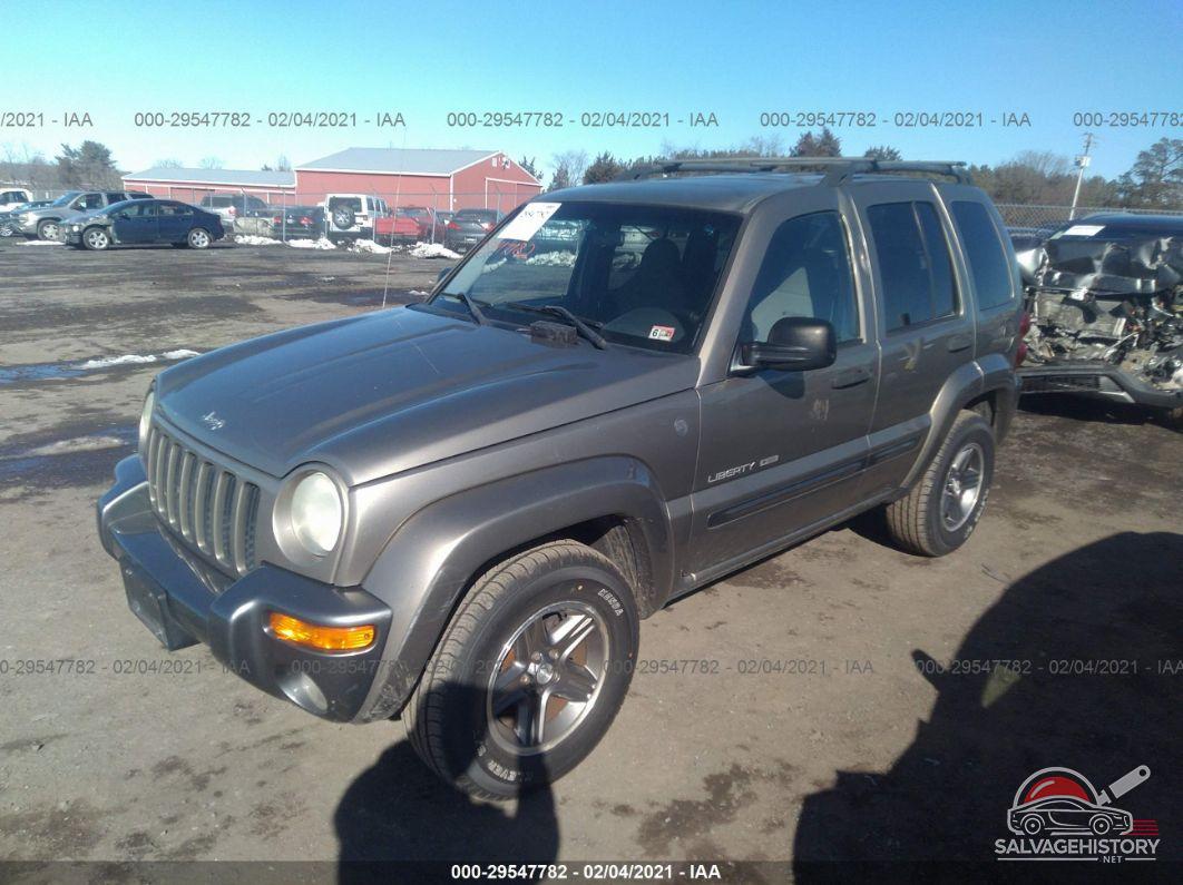 1J4GL48K14W210736 2004 JEEP LIBERTY photo no. 2