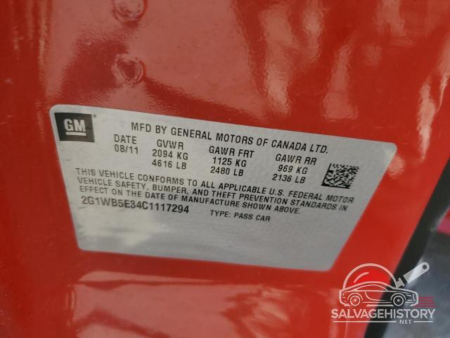 2G1WB5E34C1117294 2012 CHEVROLET IMPALA photo no. 13