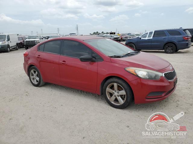 KNAFK4A65G5605396 2016 KIA FORTE photo no. 4