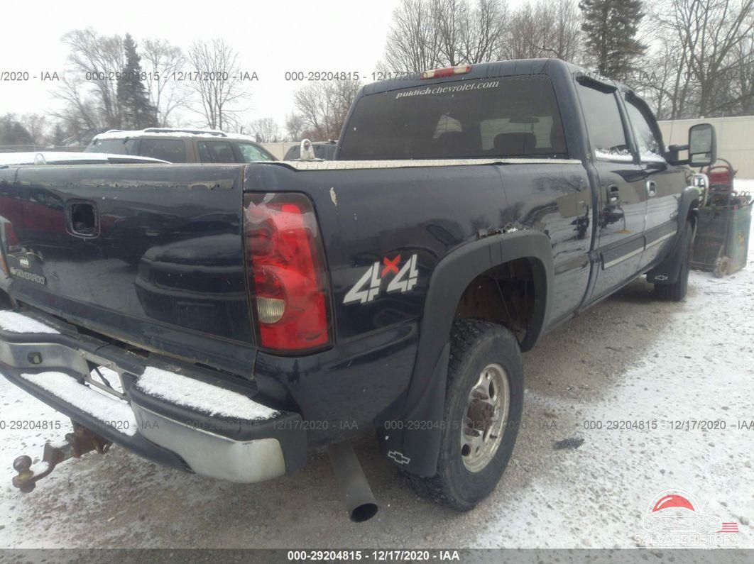 1GCHK23U06F163728 2006 CHEVROLET SILVERADO 2500HD photo no. 4