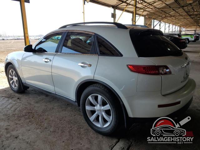 JNRAS08U05X109630 2005 INFINITI FX35 photo no. 2