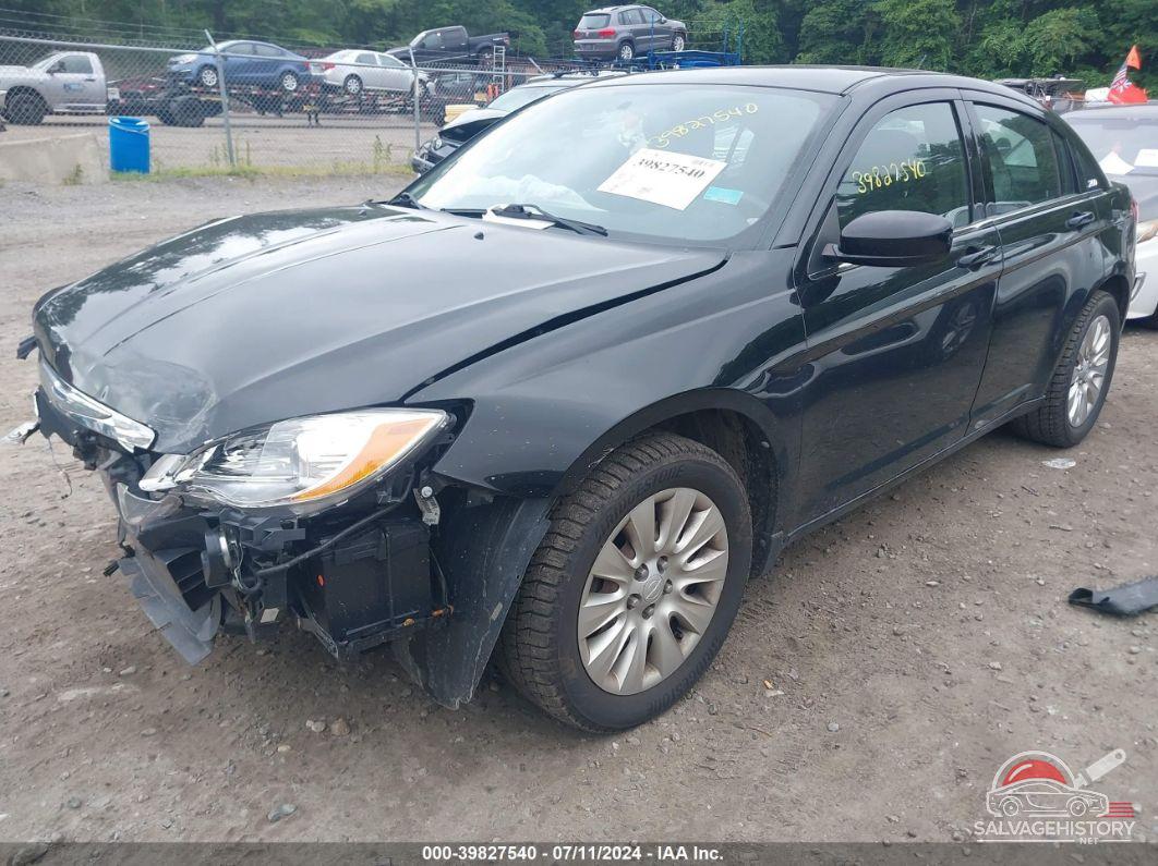 1C3CCBAB5CN117343 2012 CHRYSLER 200 photo no. 2