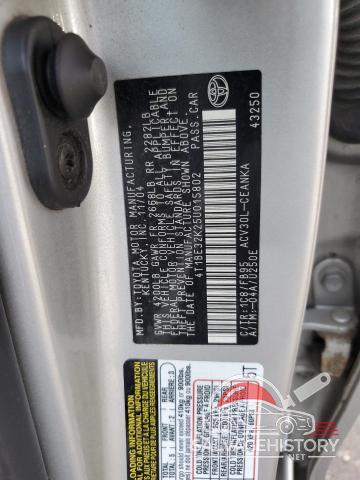 4T1BE32K25U015802 2005 TOYOTA CAMRY photo no. 12