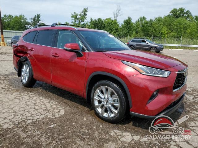 5TDDZRBHXNS587259 2022 TOYOTA HIGHLANDER photo no. 4