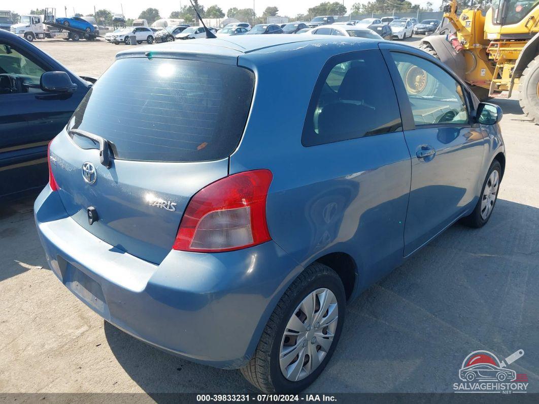 JTDJT923085160420 2008 TOYOTA YARIS photo no. 4